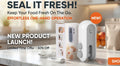 Portable Mini Sealing Machine 2 in 1 USB Rechargeable Magnetic Heat Sealing and Cutting Bag Seale