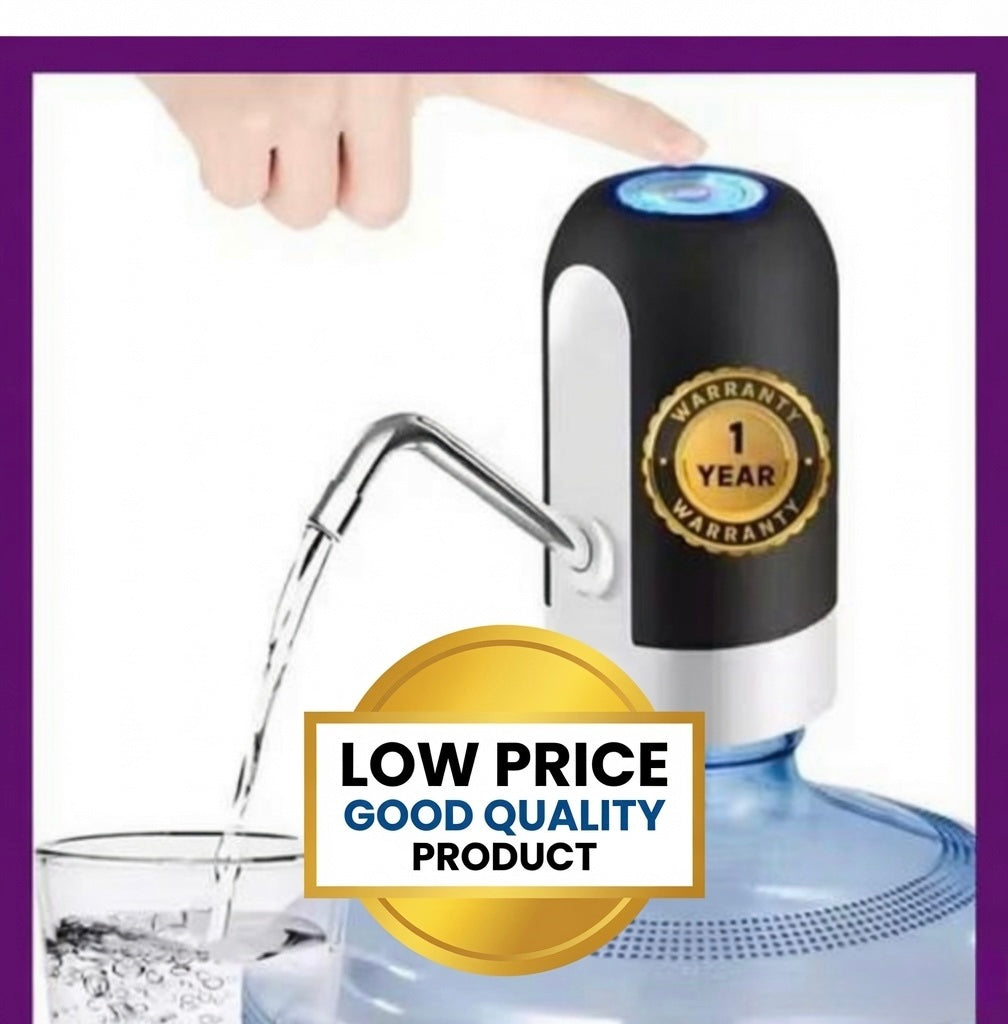 Automatic water can dispenser pump