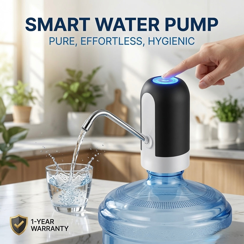 Automatic water can dispenser pump