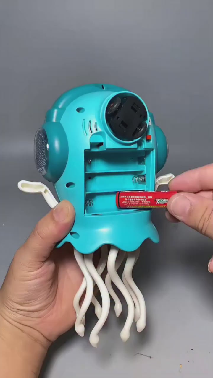 Dancing jellyfish for kids with 3d light & music.